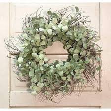 Notify me when this product is in stock. Silver Drop Eucalyptus Twig Wreath 24 Primitive Renditions