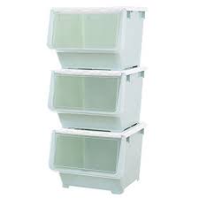 Black And Yellow Storage Bins With Wheels Tyjy Thickened Front Open Plastic Storage Box With Lid And Wheels Stackable 3 Pack Color Green Plastic Box Storage Plastic Storage Storage Boxes With Lids