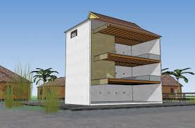 Gambar denah rumah gambar denah rumah minimalis Desain Gedung Walet Rbw 4x8 3 Lantai Sekat Tengah Full Video Dian Walet