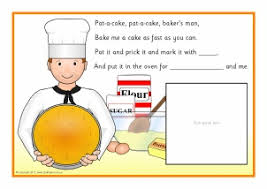 This simple cupcake coloring page depicts a cupcake with a swirled icing on top. Other Nursery Rhymes Teaching Resources Printables Sparklebox