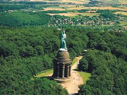 Germany Teutoburger Forest Hermannsdenkmal Teutoburger Wald Sehenswurdigkeiten Deutschland Ausflug
