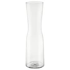 These are 100% plastic making them environmentally durable and requires no maintenance. Tidvatten Vase Clear Glass Height 25 Ikea