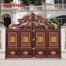 China The Newest Metal Security Fence Door Indian House Main Gate Designs Garden Gate China Garden Gate Outdoor Main Gate Watch | a roadside vegetable garden open to all. main gate designs garden gate