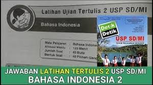 We did not find results for: Latihan Ujian Tertulis 2 Usp Sd Mi Bahasa Indonesia Buku Detik Detik Usp Sd Mi 2020 Youtube