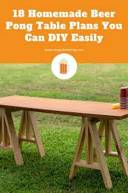 Product labels are a great way to display and package your products. 18 Homemade Beer Pong Table Plans You Can Diy Easily