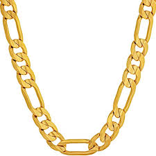 Check out the past 1391 reviews for these products as well as 24k gold necklace chain and 24k gold necklace chain figaro and get the information you need before you decide to place your order. Lifetime Jewelry 7mm Figaro Chain Necklace 24k Gold Plated For Men Women Teen 24 Inches Pricepulse