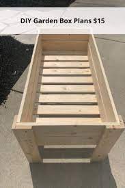 Digital Download Only Elevated Garden Or Planter Box Etsy In 2021 Garden Boxes Diy Garden Boxes Elevated Gardening