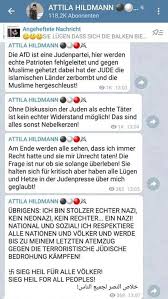 464k members in the de community. Lamya Kaddor On Twitter Unertraglich Was Attila Hildmann Auf Telegram Macht Er Kannfrei Widerlichsten Antisemitismus Und Demokratiefeindlichkeit Verbreiten Alle Paar Minuten Ein Post Tut Endlich Was Gg De Telegram Heikomaas Bmi Bund
