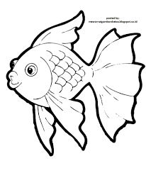 Hasil gambar untuk gambar sketsa binatang animalitos para colorear dibujos de animales pez para colorear. 46 Gambar Kolase Ikan Louhan Gratis Sketsa Gambar Hewan Binatang