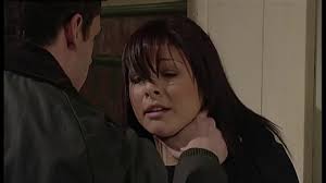 Emmerdale Andy Sugden Grabs Jo Stiles 2nd February 2007