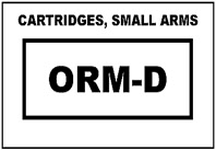 Standard orm labels mark shipments containing materials classified as other regulated materials. Orm D Label Printable Printable Label Templates