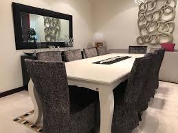 Some dining chairs have seats that can be screwed right off and some are attached. Re Upholstered Dining Chairs For A Villa In Dubai Faiha Furniture Dubai