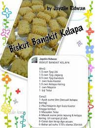 Resepi biskut kelapa bulan sabit cair di mulut iluminasi via iluminasi.com. Biskut Bangkit Kelapa Resep Masakan Resep Resep Makanan