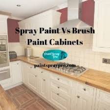 At wholesale cabinets free express shipping is available! Spray Paint Vs Brush Paint Cabinets Painting Laminate Kitchen Cabinets Painting Cabinets Spray Paint Cabinets