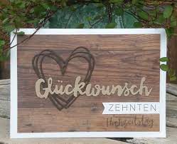 Stempelduett: Karte Hochzeitstag