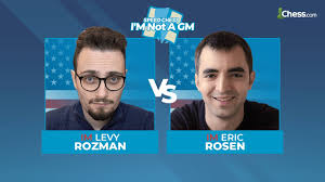 Watch from im levy rozman's perspective on @gothamchess: Levy Rozman Vs Eric Rosen I M Not A Gm Speed Chess Championship Youtube