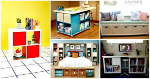 All supplies for this project come from ikea, so one trip is all it takes to get the items you need. 60 Ikea Kallax Shelf Hacks Or Diy Expedit Shelf Diy Crafts
