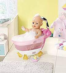 After feeding and bathing, ll the bottle with warm water and mild dish soap. Baby Born Interactive Bathtub With Foam 828366 Buy Online At Best Price In Uae Amazon Ae