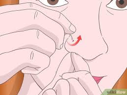 How do you put a stud in your nose? How To Put A Nose Ring Back In With Pictures Wikihow Life