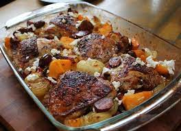 Baked Chicken With Pumpkin Chorizo Chelseawinter Co Nz Pumpkin Recipes Dinner Chicken Recipes Chicken Little Recipe