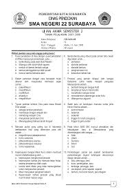 Manusia pada masa ini masih. Soal Sejarah Kelas X Semester 2