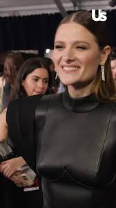 Actress #LouisaJacobson gives Us the inside scoop of 'The Gilded Age' at  the #SAGAwards. 🎭 🔗 Tap the link in our bio to watch the full interview.