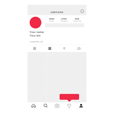 Instagram My Profile Screen Ad Sponsored Affiliate Screen Profile Instagram Instagram Layout Template Mo Design