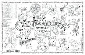 Florida state university coloring page that you can customize and print for kids. Oklahoma Coloring Page Bmo Show