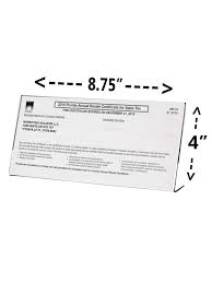 8 75 X 4 Clear Acrylic Side Loading Cosmetology License Sign Holder Cosmetology License Sign Holder Cosmetology