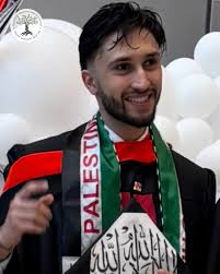 Congratulations to Naserdeen Naseef for graduating from Rutgers Newark with  a Supply Chain Management Bachelors degree. He is from Tulkarem, Palestine.  Congratulations to Zakaria Nayef Abdul Aziz Abu Awadeh for graduating from