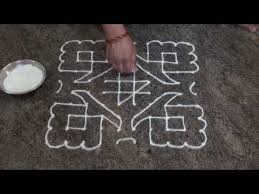 Simple And Easy Rangoli Design For Beginners With 8 Dots Youtube Simple Rangoli Easy Rangoli Designs Rangoli With Dots