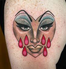 Image result for quirky pylon forehead tattoo