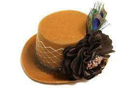 Diy Mini Tophat Tutorial Hat Tutorial Mini Top Hat Top Hat