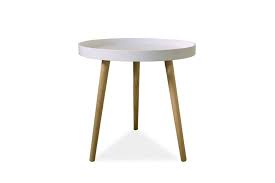 Apicizon round side table, white tray nightstand sofa coffee end table for living room, bedroom, small spaces, easy assembly decro bedside table, 15 x 18 inches (white, gold) 4.5 out of 5 stars. 38 50cm Modern Small Round Side End Bedside Hall Coffee Tray Table Stand Stool Kogan Com