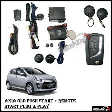 Tetapi kunci tu kena ada bersama kita la , biasanya di simpan di sebenarnya cara itu boleh beri kesan buruk pada jangka masa panjang ! Perodua Axia Old Push Start Remote Start Plug Play Full Set Car Alarm Shopee Malaysia