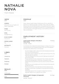 Creative resume design tips, examples and inspiration. Graphic Designer Resume Writing Guide 12 Resume Examples 2020
