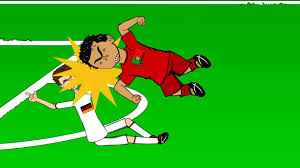 Pepe ( red card ) ridiculous foul on thomas muller germany vs portugal world cup 2014. Pepe Headbutts Muller Germany Vs Portugal 4 0 World Cup Cartoon Pepe Red Card 16 6 14 Youtube