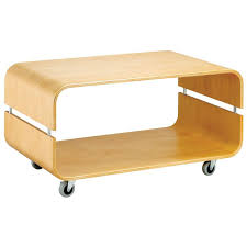 He picked up a remnant of discounted/blem bamboo butcher counter years ago for. Contour Rolling Coffee Table Discovered At Www Dcgstores Com Chic Coffee Table Coffee Table With Storage Cool Coffee Tables