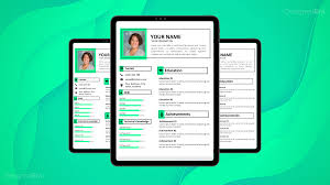It's tough to say there's another option that could be the best cv template word a simple and professional resume allows you to create your own personal brand logo in a few minutes. Green Abstract Resume Template Drt009 Designedera