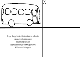 Dolu Bos Kavramlarini Ogretmek Icin Harika Bir Oyun Oncelikle Asagidaki Sayfalari Yazdirin Sonra Uzerindeki Talimatlara Gore Kesme Oyun Okul Oncesi Otobus