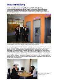 Sehr geehrte kunden, der persönliche service in der geschäftsstelle enzberg wurde geschlossen. Noch Mehr Service In Der Vr Bank Gescha Ftsstelle Enzberg 30 04