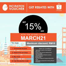 Save an extra rm29 off on your next purchase and enjoy. Promo Code 15 Off Discount Voucher Code Shopee Malaysia
