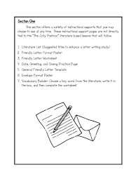 Activities Friendly Letter Writing Friendly Letter Writing