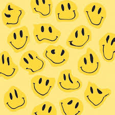 Smiley Face Preppy Wallpaper Face Aesthetic Indie Art