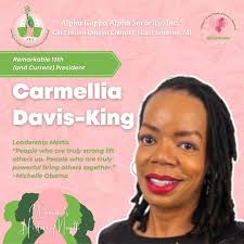 During Women's History Month, Alpha Kappa Alpha Sorority, Inc.® Chi Epsilon  Omega Chapter recognizes our current members who served/serves as Chapter  President. Each woman has provided an indelible footprint in community  service