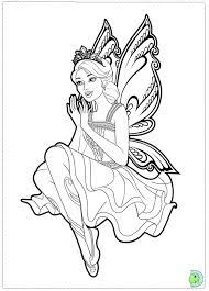 These coloring pages of barbie tell us about the underwater adventures of merliah who unexpectedly for herself, was a mermaid. Fairy Beautiful Barbie Coloring Pages Ferrisquinlanjamal