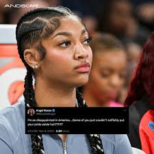 Angel Reese sounded OFF