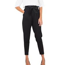 Un choix unique de pantalon serré en bas disponible dans notre magasin. Kanyrne Pantalon Femme A Longueur Cheville Pantalon Serre Pantalon Decontracte Hqf80521773bk Noir Noir Cdiscount Pret A Porter