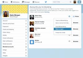 Twitter is a great way to get your thoughts and feelings out there in 140 characters or less. Twitter Announces Sweeping Update To Reporting Blocking Tools Ars Technica