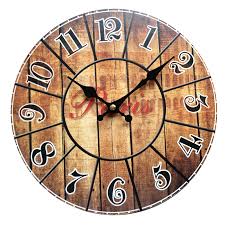 Large 36 wall clocks *see offer details. Wooden Wall Or Table Clocks Europe Paris Wood Desk Clock Quartz Mdf Wooden Clock 10 Inch Home Decoration Big Wall Clock Clock Moon Clock Oscillatorclock System Aliexpress